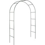 Arche de jardin, arceau � rosiers tuteur colonne de jardin arche � rosiers, 240x140x37cm