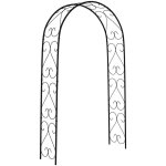 Arche de jardin ? style fer forg�, acier �poxy ? pour rosiers et plantes grimpantes ? 125�37�230 cm ? ...