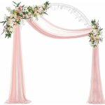 Unho - arche de mariage champtre - grande arche de ballon fleur arc de jardin 2. 5 x 2. 1m