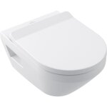 Villeroy&boch - architectura, cuvette suspendue sans bride twistflush, abattant amovible frein de chute ...