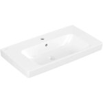 Villeroy&boch - architectura - lavabo 80x45 cm, avec trop - plein, trou pour robinetterie, blanc alpin ...