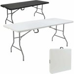 Arebos table pliante table de buffet table jardin table à manger pliable 182cm Arebos table pliante table de buffet table jardin table à manger pliable 182cm