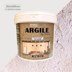 Senideco - enduit d�coratif argile 10kg pour 9m� coloris neutre