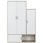 Calicosy - armoire 4 portes h195 cm - erwan
