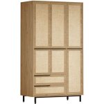 Cotecosy - armoire en agglomr et effet cannage only