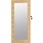 Armoire � bijoux meuble rangement organisateur chambre vestiaire salle de bain avec miroir murale 30 ...