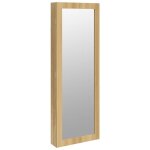 Armoire � bijoux meuble rangement organisateur chambre vestiaire salle de bain avec miroir murale 37, ...