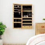 Armoire à bijoux avec miroir et éclairage led mural - armoire à bijoux - meuble rangement bijoux - miroir ... Armoire à bijoux avec miroir et éclairage led mural - armoire à bijoux - meuble rangement bijoux - miroir ...