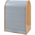 Armoire de bureau 80 x 60 x 40 cm �tag�re meuble de rangement basse meuble de rangement � rideau bambou ...