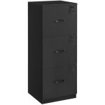 Armoire de bureau pour bureau � domicile, support d'imprimante, avec 3 tiroirs verrouillables, barre ...