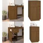 Armoire de bureau marron miel 40x50x75 cm bois massif de pin - meuble de bureau - armoire de rangement ... Armoire de bureau marron miel 40x50x75 cm bois massif de pin - meuble de bureau - armoire de rangement ...