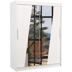 Les tendances - armoire de chambre 2 portes coulissantes bois blanc et miroirs en diagonale bekone 150cm ... Les tendances - armoire de chambre 2 portes coulissantes bois blanc et miroirs en diagonale bekone 150cm ...