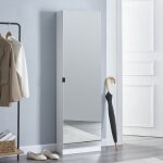 [en. casa] - armoire  chaussures meura 160 x 48 x 20 cm blanc