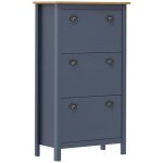 Armoire  chaussures range chaussures rangement meuble entre couloir salon hill 72 x 35 x 124 cm bois ...