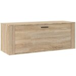 Armoire  chaussures range chaussures rangement meuble entre couloir salon murale sonoma 100 x 35 x ...