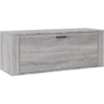 Helloshop26 - armoire  chaussures range chaussures rangement meuble entre couloir salon murale sonoma ...