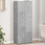 Armoire de classement gris b�ton 60x32x153 cm bois d'ing�nierie - vidaxl