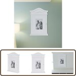 Armoire à clés avec cadre photo blanc - armoire à clés - porte - clés - organisateur de clés - rangement ... Armoire à clés avec cadre photo blanc - armoire à clés - porte - clés - organisateur de clés - rangement ...