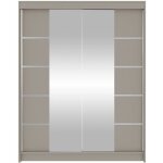 Armoire closico 146, cachemire, 200x150x58cm, portes d'armoire: coulissantes, nombre d'étagères: 0 Armoire closico 146, cachemire, 200x150x58cm, portes d'armoire: coulissantes, nombre d'étagères: 0