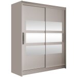 Arredamento1 - armoire closico 157, cachemire, 200x150x58cm, portes d'armoire: coulissantes, nombre d'étagères ... Arredamento1 - armoire closico 157, cachemire, 200x150x58cm, portes d'armoire: coulissantes, nombre d'étagères ...