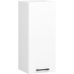 Armoires de cuisine haute akord w30 oliwia h720 blanc 30 cm 1 porte faade blanche 2 tagres 30x30x72 ...