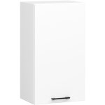 Armoires de cuisine haute akord w40 oliwia h720 blanc 40 cm 1 porte faade blanche 2 tagres 40x30x72 ...