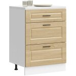 Armoire de cuisine - meuble de cuisine - armoire de rangement porto ch�ne sonoma bois d'ing�nierie 814697 ...