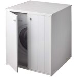 Armoire �tanche pour lave - linge xxl avec portes magn�tiques 77x71x94h cm