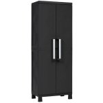 Armoire de garage bioclimatique en r�sine avec 2 portes 680x390x1020