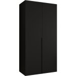 Armoire hartford 535, noir, 202x100x52cm, portes d'armoire: avec des charni�res, nombre d'�tag�res: 0 ...