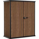 Armoire de jardin high store + 1400l - 140x74x170cm - aspect bois - keter Armoire de jardin high store + 1400l - 140x74x170cm - aspect bois - keter