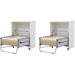 Veraflex - armoire lit d'appoint escamotable pisolo (lot de 2) Veraflex - armoire lit d'appoint escamotable pisolo (lot de 2)