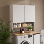 Armoire machine � laver viktor, blanc / artisan, 93. 6x100. 4cm, vicco