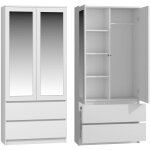 Armoire malwa ss - 90l, blanc