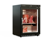 Armoire de maturation noire vitr�e 1 portillon encastrable - coreco
