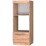 Armoire micro - ondes fame - line, ch�ne de force dor�, 60cm, vicco