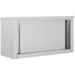 Armoire murale de cuisine avec portes coulissantes, meuble rangement de cuisine 90x40x50 cm inox - asaf89268 ... Armoire murale de cuisine avec portes coulissantes, meuble rangement de cuisine 90x40x50 cm inox - asaf89268 ...