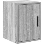 Armoire murale de garage sonoma gris bois d'ingnierie vidaxl