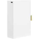 Armoire murale de salle de bain, armoire � pharmacie murale meuble de rangement avec �tag�re r�glable ...