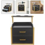 Armoire murale pour salon de coiffure meuble de rangement mural pour salon de coiffure armoire de rangement ...