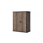 Armoire � outils verticale d'ext�rieur keter 1400l - 140 x 73, 6 x 170, 4 cm - effet bois de noyer