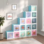 The living store armoire de rangement pour enfants avec 15 cubes bleu pp - meuble enfant - rangements ... The living store armoire de rangement pour enfants avec 15 cubes bleu pp - meuble enfant - rangements ...