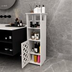 Armoire de rangement de salle de bain, 22x22x78cm, adapt�e aux petits espaces, adapt�e � n'importe quelle ...
