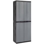 Fraschetti - toomax armoire trend midi en re'sine avec e'tage'res re'glables cm. 65x37x165h cadenassable ...
