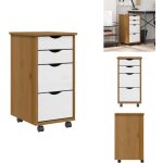 Armoire roulante avec tiroirs moss bois de pin marron miel - armoire roulante - armoires roulantes - ... Armoire roulante avec tiroirs moss bois de pin marron miel - armoire roulante - armoires roulantes - ...