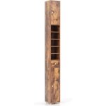 Armoire de salle de bain haut, avec 2 portes, 1 tiroir, 5 tagres rglables, dispositif anti - basculement, ...