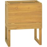 Design in - armoire de salle de bain, meuble de salle de bain 60x40x75 cm bois de teck solide cfw486827 ...