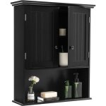 Costway - armoire de salle de bains armoire murale armoire à pharmacie avec 2 porte et 3 etagères rangement ... Costway - armoire de salle de bains armoire murale armoire à pharmacie avec 2 porte et 3 etagères rangement ...