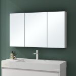 Mai&mai - armoire suspendue de salle de bain avec miroir armoire de toilette meuble murale miroir avec ...