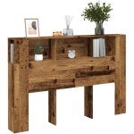 Armoire de tte de lit vieux bois 160x18, 5x103, 5 cm vidaxl